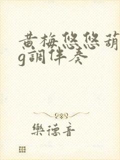 黄梅悠悠葫芦丝g调伴奏