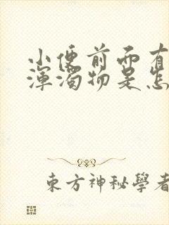 小便前面有白色浑浊物是怎么回事