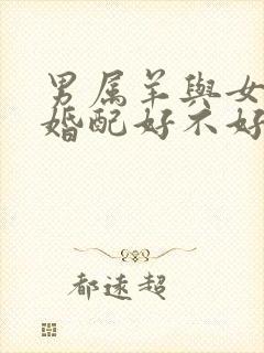 男属羊与女属马婚配好不好