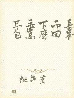 耳垂下面长了个包怎么回事