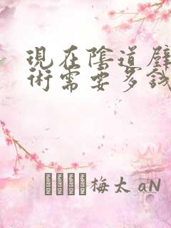 现在阴道壁膨出术需要多钱