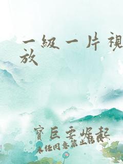 一级一片视频播放