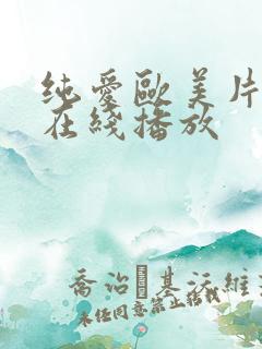 纯爱欧美片电影在线播放