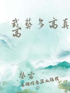 武艺多高真实身高