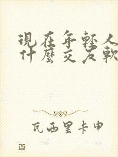 现在年轻人都玩什么交友软件