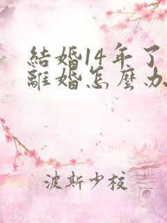 结婚14年了想离婚怎么办