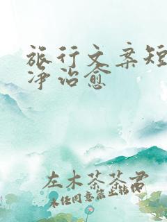 旅行文案短句干净治愈