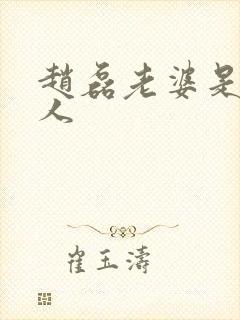 赵磊老婆是哪里人