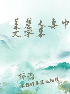 美丽人妻中出中文字幕