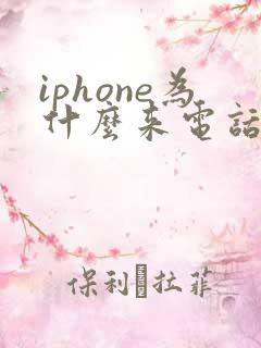 iphone为什么来电话没有声音