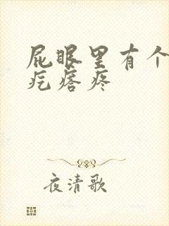 屁眼里有个硬的疙瘩疼