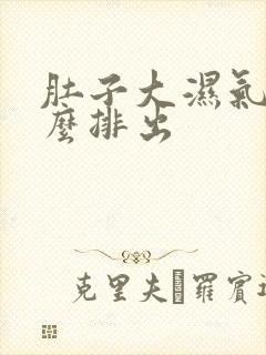 肚子大湿气重怎么排出