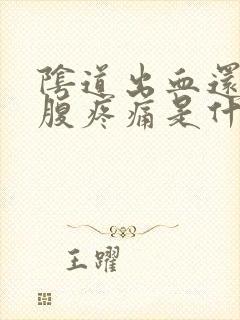 阴道出血还伴小腹疼痛是什么原因