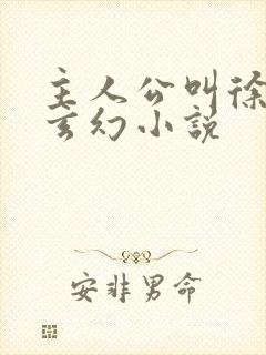 主人公叫徐年的玄幻小说