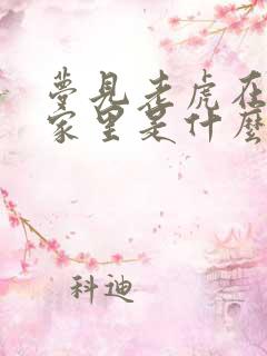 梦见老虎在自己家里是什么预兆