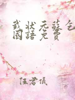 武状元苏乞儿 国语免费