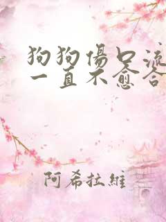 狗狗伤口流脓水一直不愈合用什么药