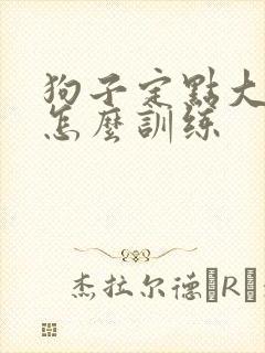 狗子定点大小便怎么训练