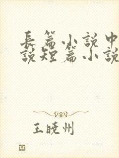 长篇小说中篇小说短篇小说字数
