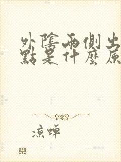 外阴两侧出现红点是什么原因