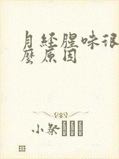 月经腥味很重什么原因