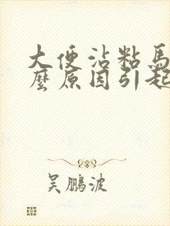 大便沾粘马桶什么原因引起的