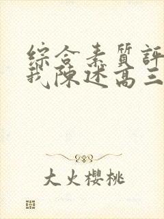 综合素质评价自我陈述高三下学期