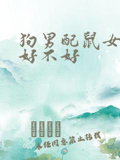 狗男配鼠女婚姻好不好