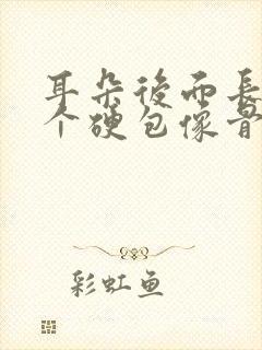 耳朵后面长了一个硬包像骨头凸起疼