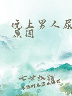 晚上男人尿频的原因