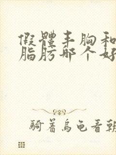 假体丰胸和自体脂肪哪个好