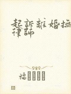 起诉离婚抚养权律师