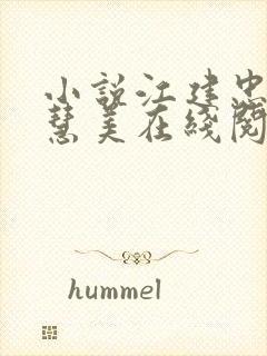 小说江建忠和胡慧美在线阅读全文