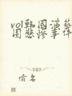 vol韩国演艺圈悲惨事件31