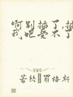 啊别插了,插死我吧受不了小说