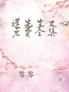 迟先生又心动了免费全集