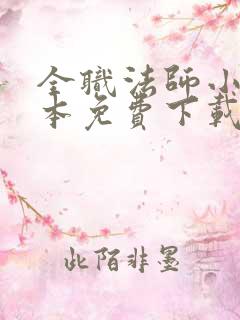 全职法师小说全本免费下载