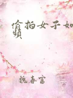 偷拍女子如厕视频