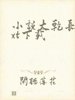 小说大乾长生txt下载