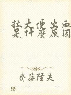 拉大便出血还疼是什么原因