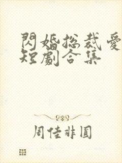 闪婚总裁爱上我短剧合集