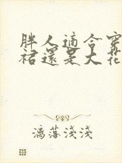 胖人适合穿碎花裙还是大花裙