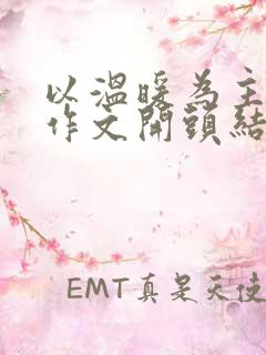 以温暖为主题的作文开头结尾