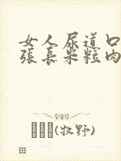 女人尿道口边上张长米粒肉刺