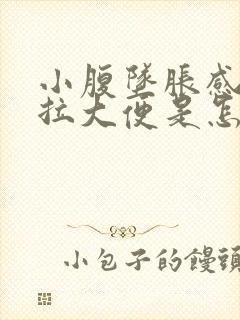 小腹坠胀感觉想拉大便是怎么回事