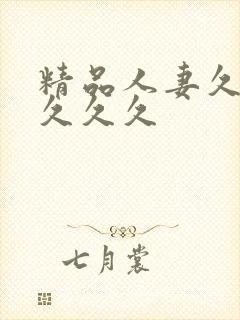 精品人妻久久久久久久