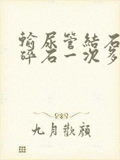 输尿管结石体外碎石一次多少钱