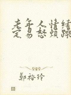 老年人情绪不稳定易怒烦躁