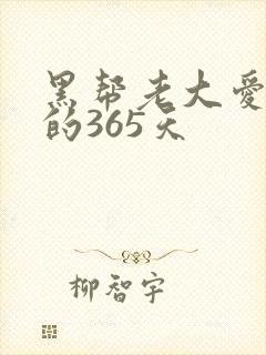 黑帮老大爱上我的365天
