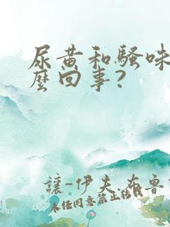 尿黄和骚味重怎么回事?